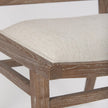 Mercana Wynn Beige Fabric Wood Dining Chair