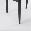 Mercana Cline Gray Fabric W/Black Wood Dining Chair