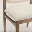 Mercana Cline Upholstered and Light Brown Wood Dining Chair