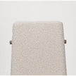 Mercana Cavett Cream Boucle Upholstered Seat W/Light Brown Wood Frame Dining Chair