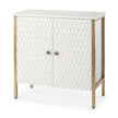 Mercana Savannah White Fir Veneer Accent Cabinet Clearance