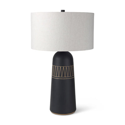 Mercana Javier Base W/Cream Shade Table Lamp