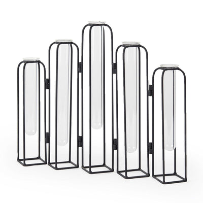 Mercana Mila Metal and Glass Decorative Accent Clearance