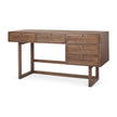 Mercana Grier Solid Wood W/ Black Cane Office Desk