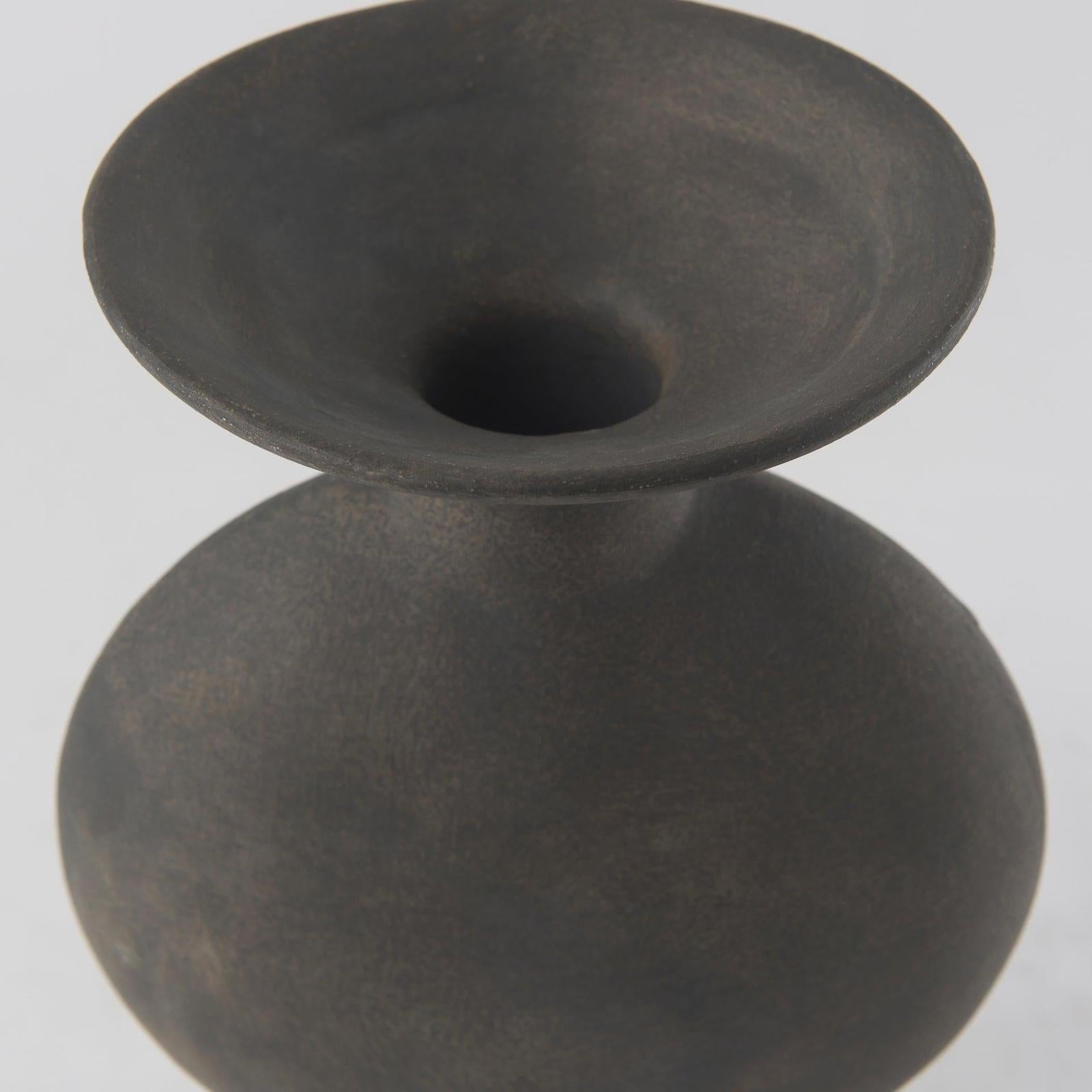Mercana Kaz Earthy Brown Ceramic Vase