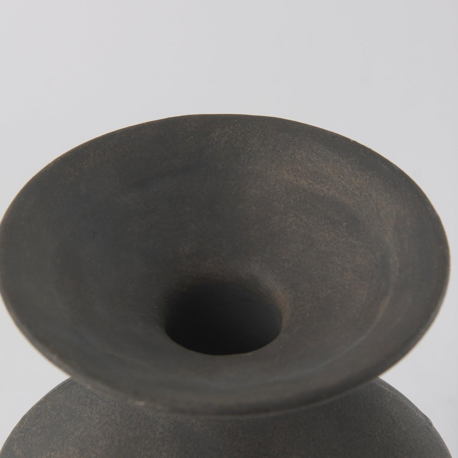 Mercana Kaz Earthy Brown Ceramic Vase