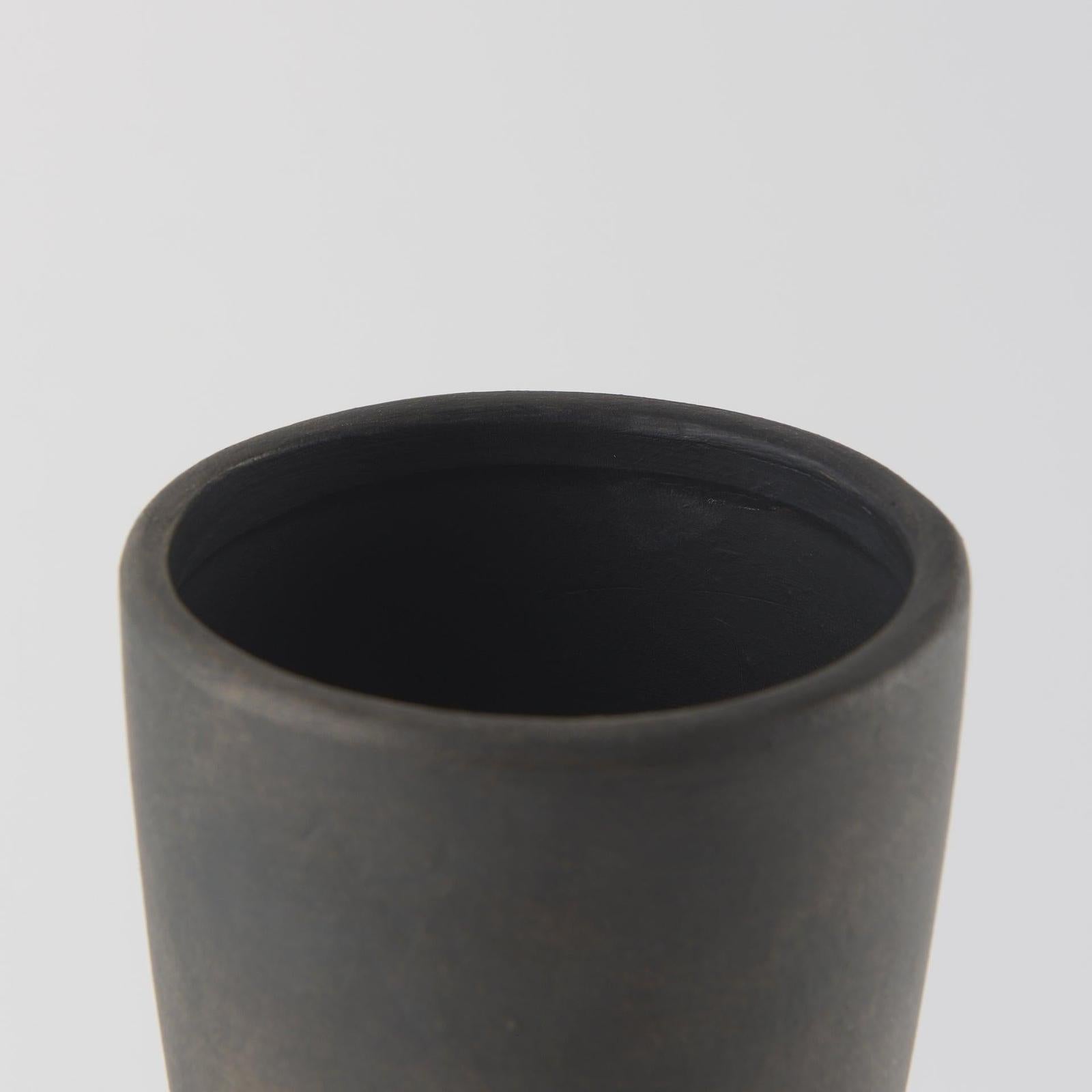 Mercana Kaz Earthy Brown Ceramic Vase
