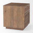 Mercana Grier Wood w/ Cane End Table