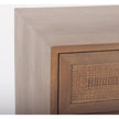 Mercana Grier Wood w/ Cane End Table