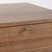 Mercana Grier Wood w/ Cane End Table