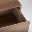 Mercana Astrid Medium Brown Solid Wood 3 Drawer Cabinet