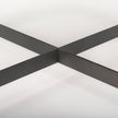 Mercana Marquisa Brown Wood w/ Black Metal Coffee Table