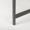 Mercana Marquisa Brown Wood w/ Black Metal Coffee Table