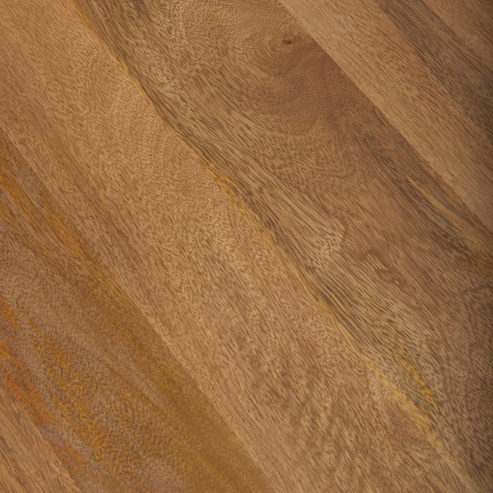 Mercana Marquisa Brown Wood w/ Black Metal Coffee Table