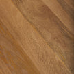 Mercana Marquisa Brown Wood w/ Black Metal Coffee Table