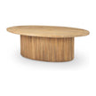 Mercana Terra Oval Fluted Coffee Table