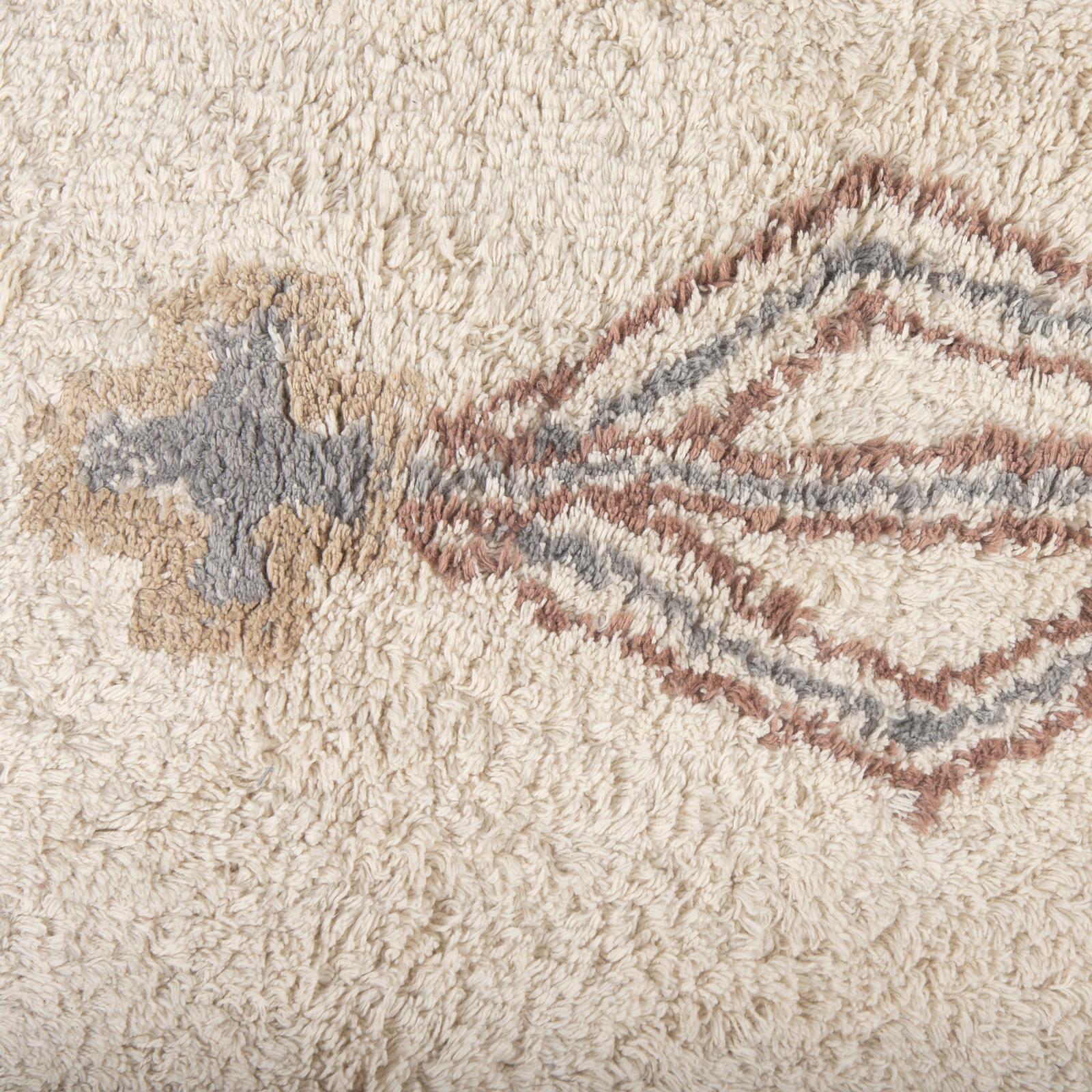 Mercana Carla 5x8 Earthy Neutrals Patterned Cotton Area Rug Clearance