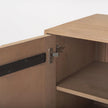 Mercana Sable Light Brown Wood Accent Cabinet