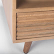 Mercana Sable Light Brown Wood Coffee Table Clearance