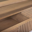 Mercana Sable Light Brown Wood Coffee Table Clearance