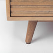Mercana Sable Light Brown Wood Coffee Table Clearance