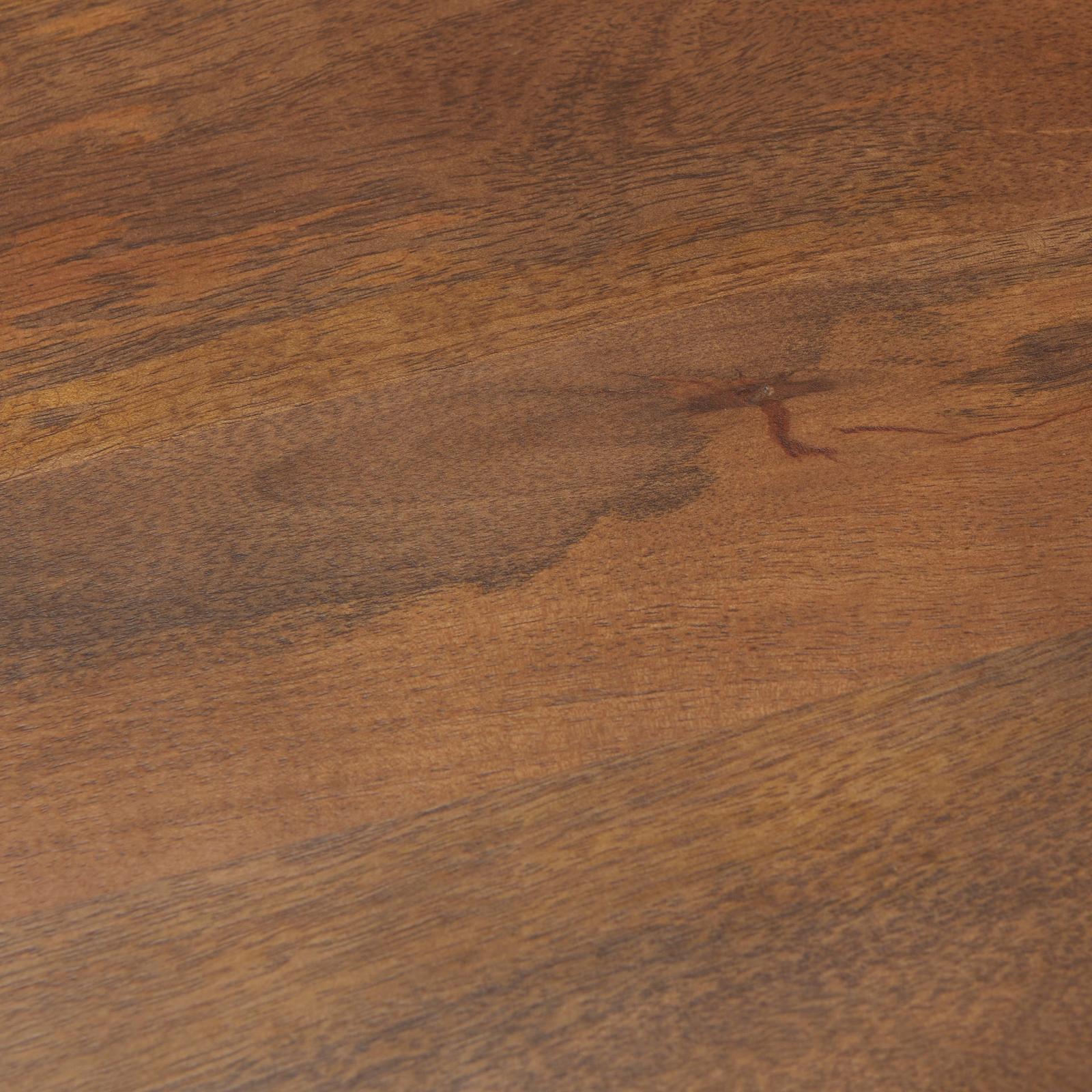 Mercana Enzo Fluted Wood Base Foyer Accent Table
