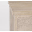 Mercana Braxton Beige Wood W/Black Accents 2 Door Accent Cabinet
