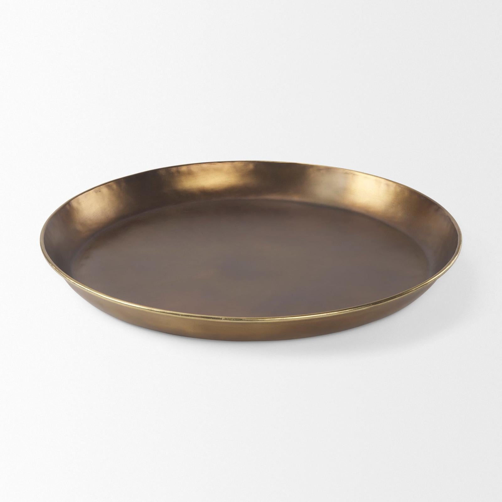 Mercana Eagan Brass Aluminium Tray