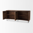 Mercana Lance Medium Brown Solid Wood Sideboard