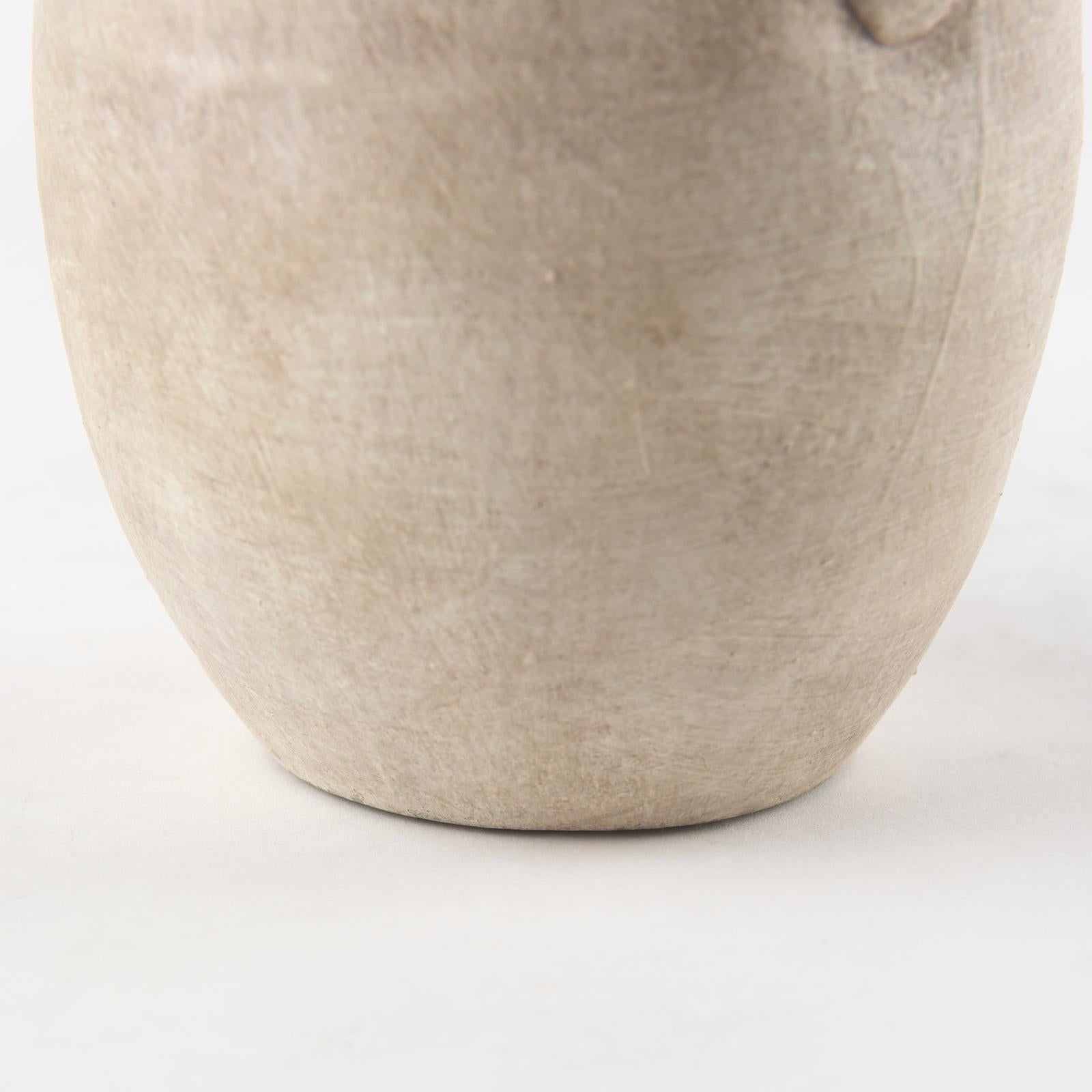 Mercana Zenni Warm Beige Ceramic Vase