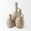 Mercana Zenni Warm Beige Ceramic Vase