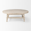 Mercana Rosie Round Blonde Wood Coffee Table Clearance