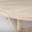 Mercana Rosie Round Blonde Wood Coffee Table Clearance
