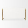Mercana Savannah White Fir Veneer w/ Metal 6-Drawer Sideboard Clearance