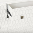Mercana Savannah White Fir Veneer w/ Metal 6-Drawer Sideboard Clearance
