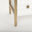 Mercana Savannah White Fir Veneer w/ Metal 6-Drawer Sideboard Clearance