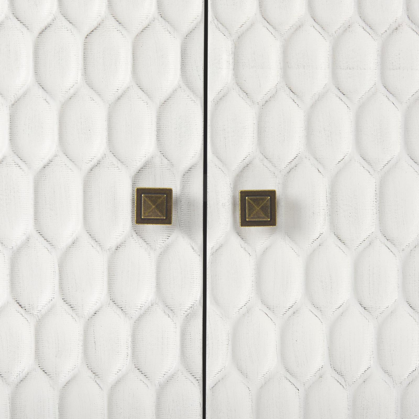 Mercana Savannah White Fir Veneer Accent Cabinet Clearance