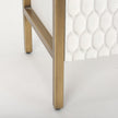 Mercana Savannah White Fir Veneer Accent Cabinet Clearance