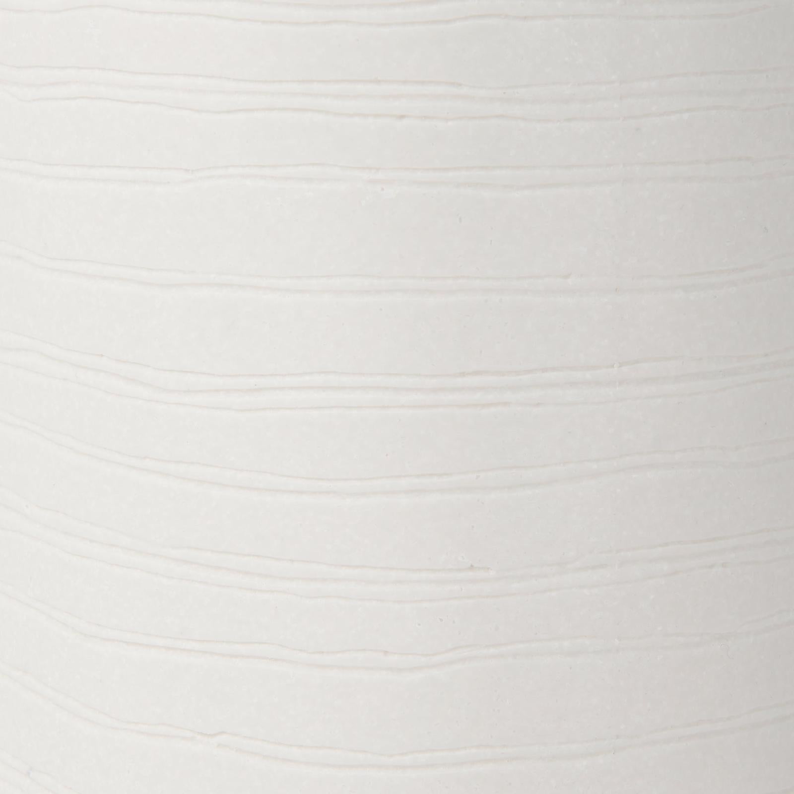 Mercana Melanie White Shade W/White Base Table Lamp