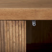 Mercana Cairo 2 Door Wood and Metal Cabinet