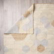 Mercana Mayson Cream Multi-Colored Honeycomb Pattern Area Rug Clearance