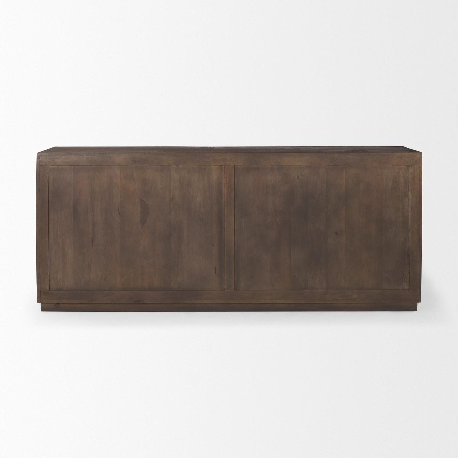 Mercana West Wooden Angular Sideboard