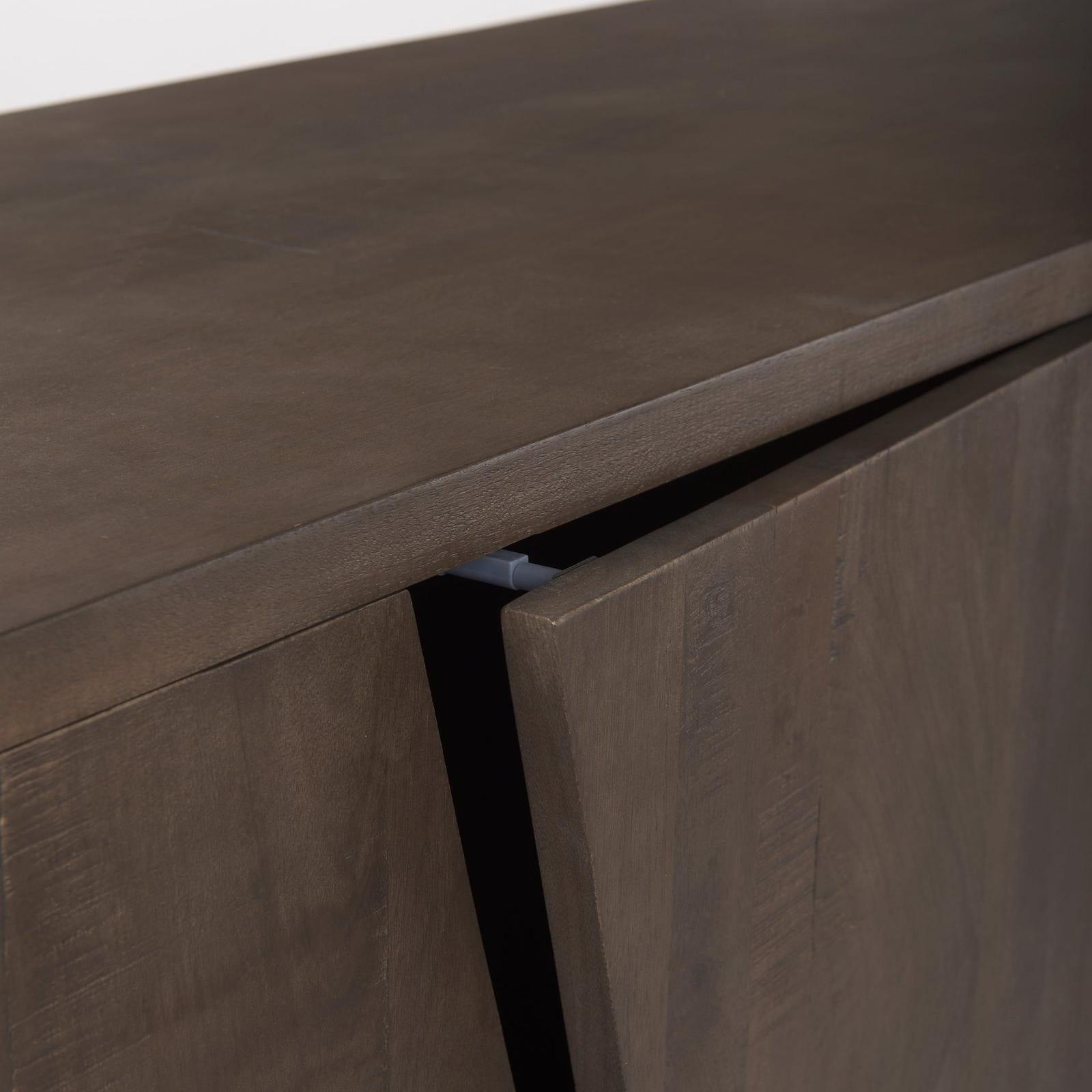 Mercana West Wooden Angular Sideboard