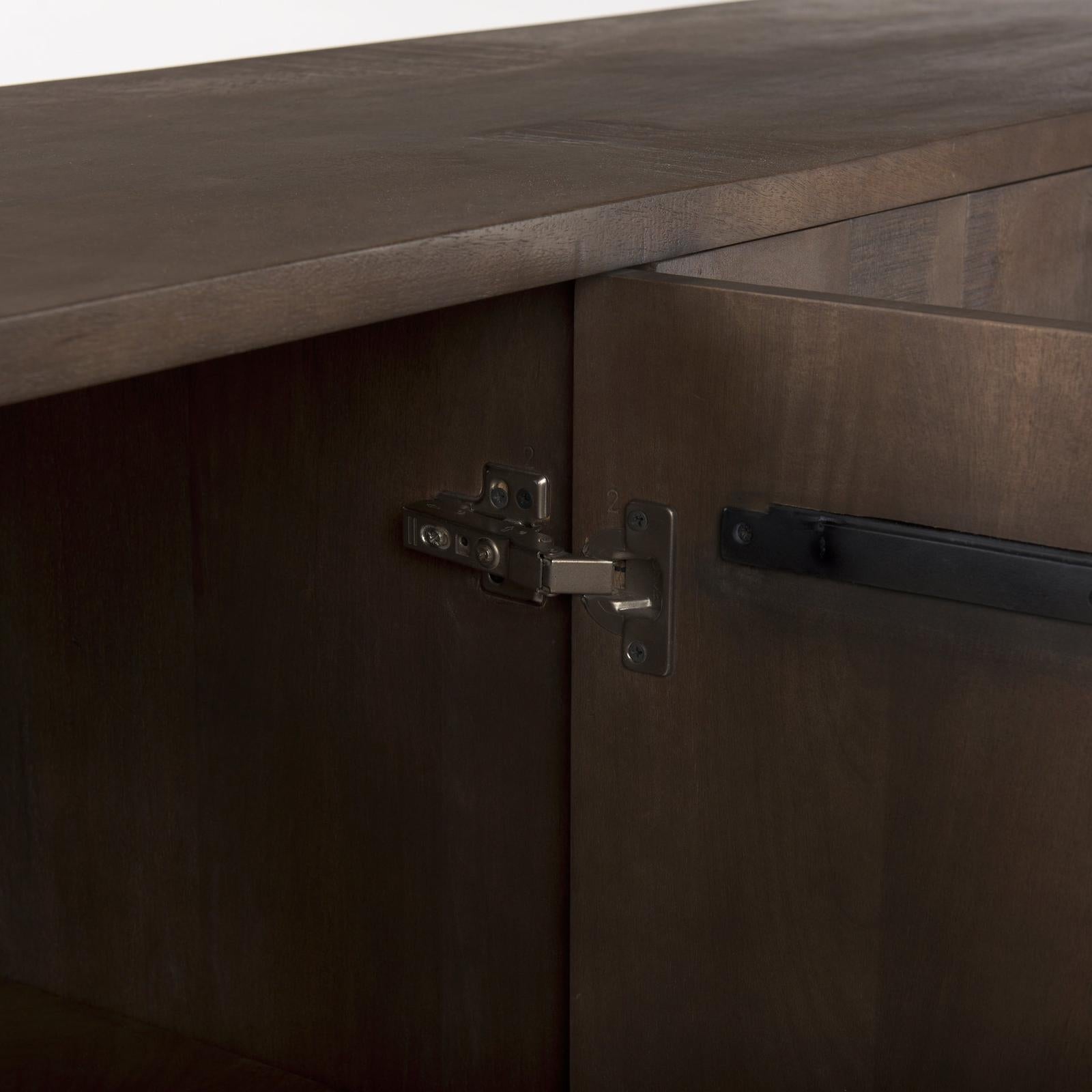 Mercana West Wooden Angular Sideboard