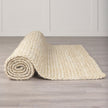 Mercana Milo Camel Color Woven Hemp Area Rug Clearance