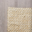 Mercana Milo Camel Color Woven Hemp Area Rug Clearance