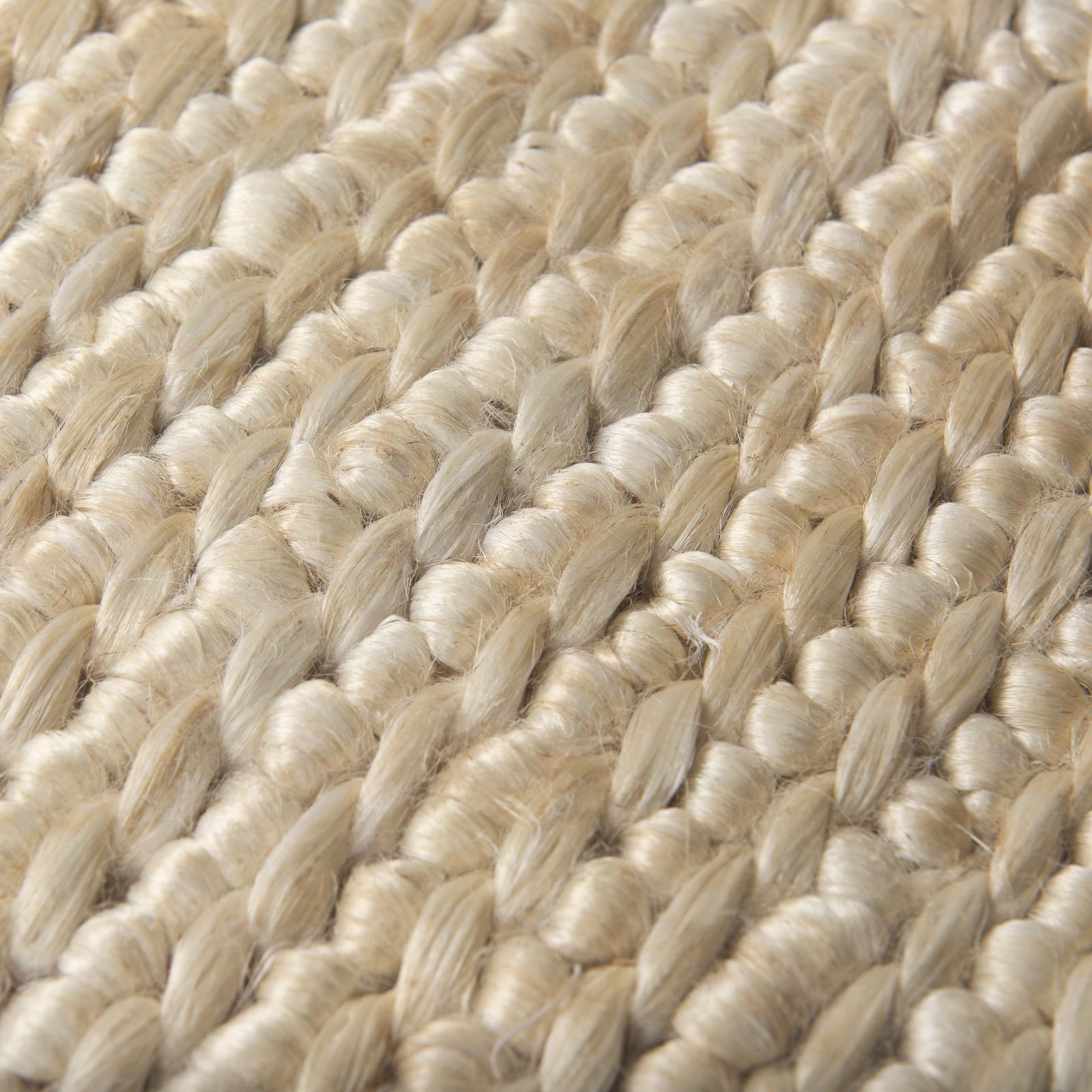 Mercana Milo Camel Color Woven Hemp Area Rug Clearance