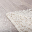 Mercana Kolt Neutral Geometric Patterned Wool Area Rug Clearance