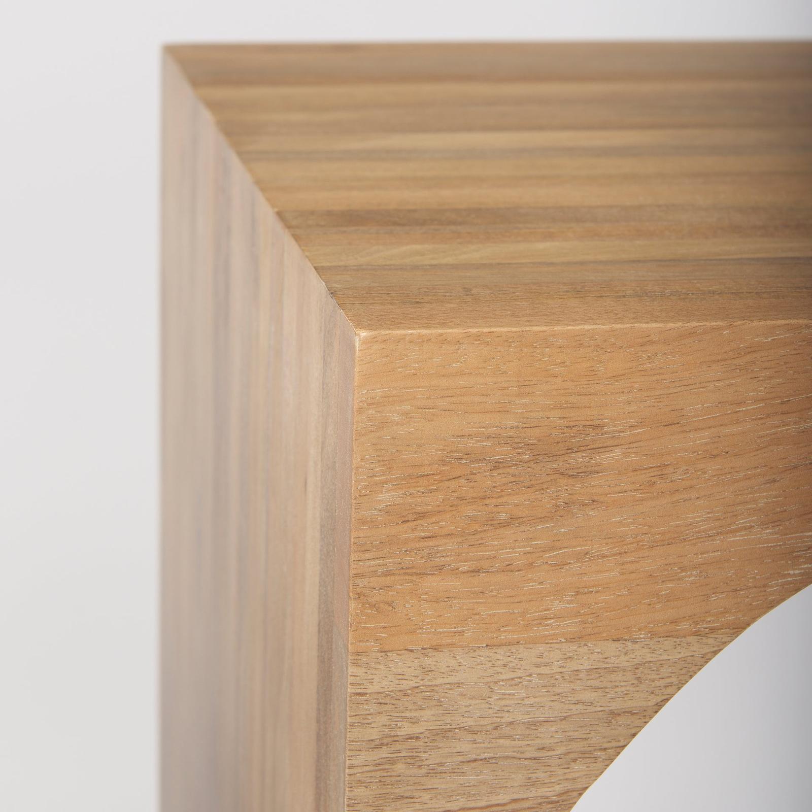 Mercana Chloe Cottage Wood Nesting Accent Tables- Set of 2
