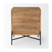 Mercana Cairo Wood 2 Drawer Accent table
